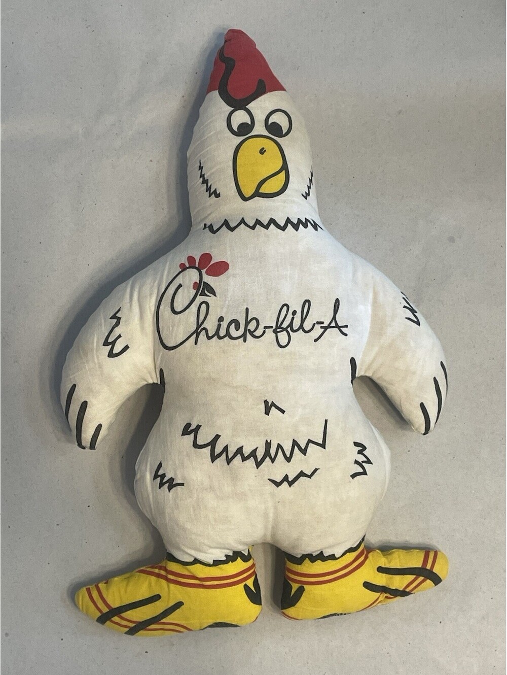 Vintage Chick fil a Doodles 14" stuffed animal